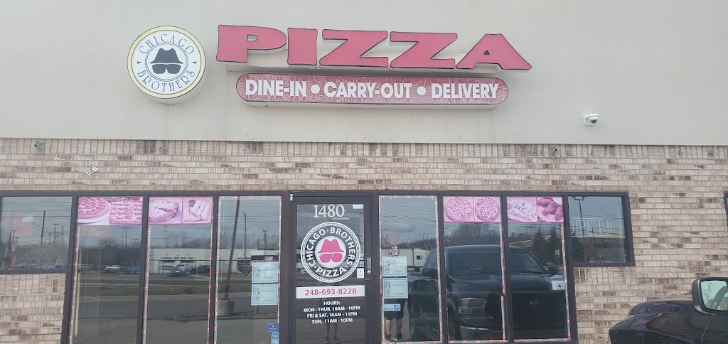 Chicago Brothers Pizza & Deli | 1480 S Lapeer Rd, Lake Orion, MI 48360, USA | Phone: (248) 693-8228