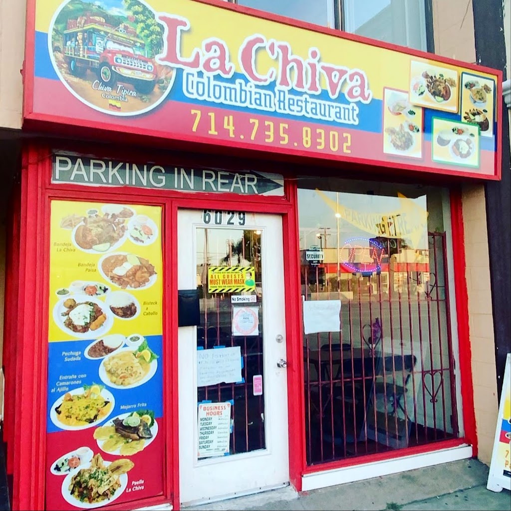 La Chiva Colombian Restaurant | 6029 Beach Blvd, Buena Park, CA 90621, USA | Phone: (714) 735-8302