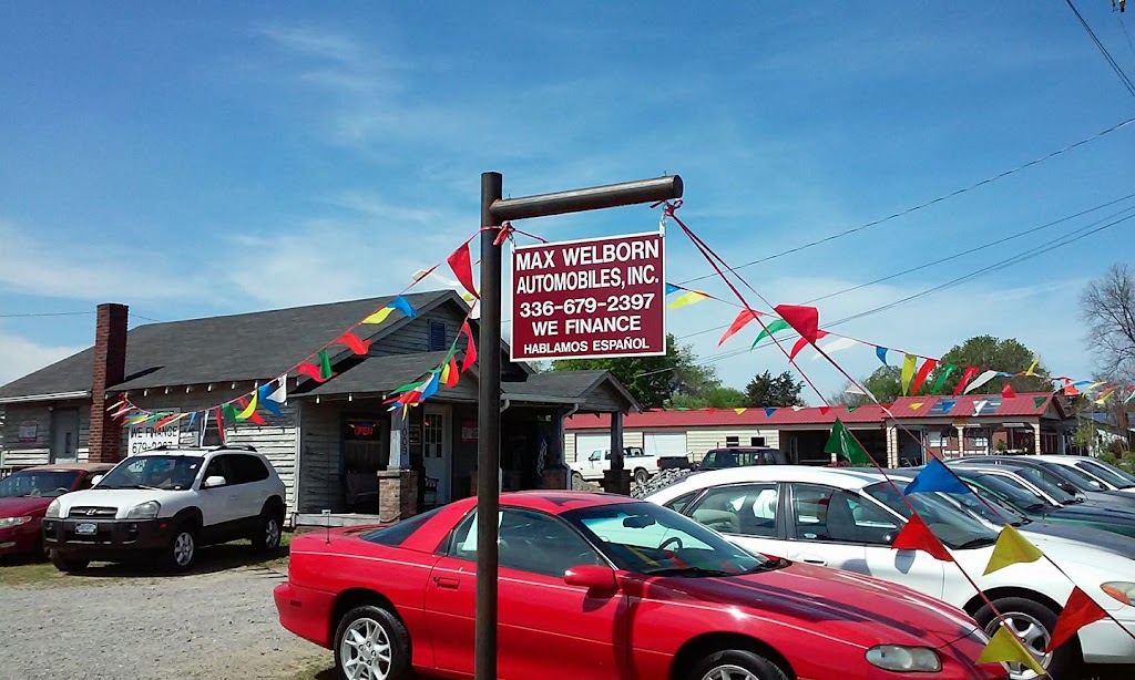 Welborn motors | 1009 W Main St, Yadkinville, NC 27055, USA | Phone: (336) 679-2397