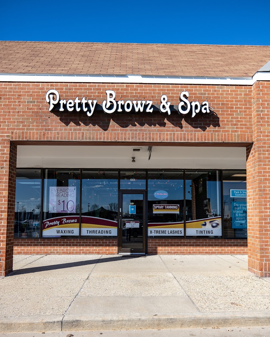 Pretty Browz and Spa | 43426 W Oaks II Dr, 43430 W Oaks Dr, Novi, MI 48377, USA | Phone: (248) 344-1588