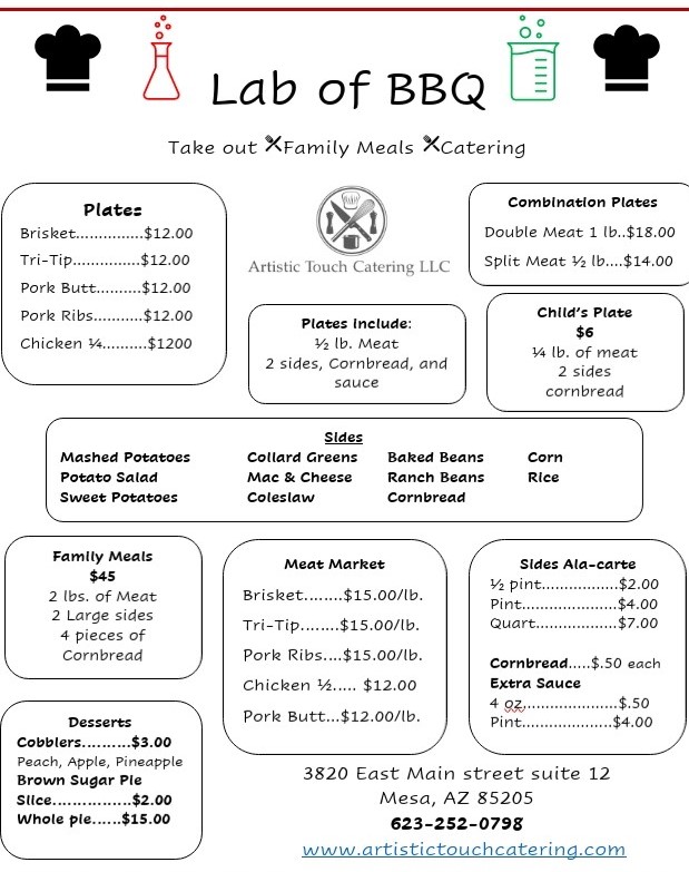 The Lab of BBQ | 3820 E Main St suite 12, Mesa, AZ 85205, USA | Phone: (623) 252-0798