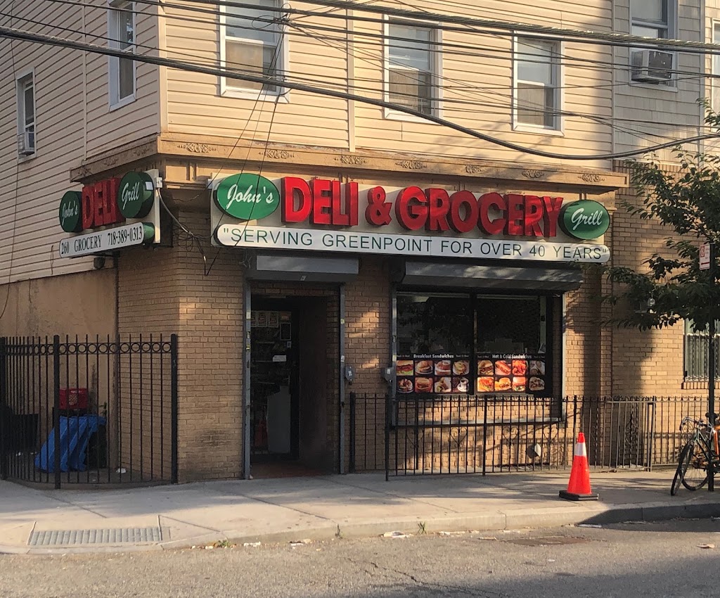 Johns Deli and Grocery | 260 Nassau Ave, Brooklyn, NY 11222, USA | Phone: (718) 389-0313