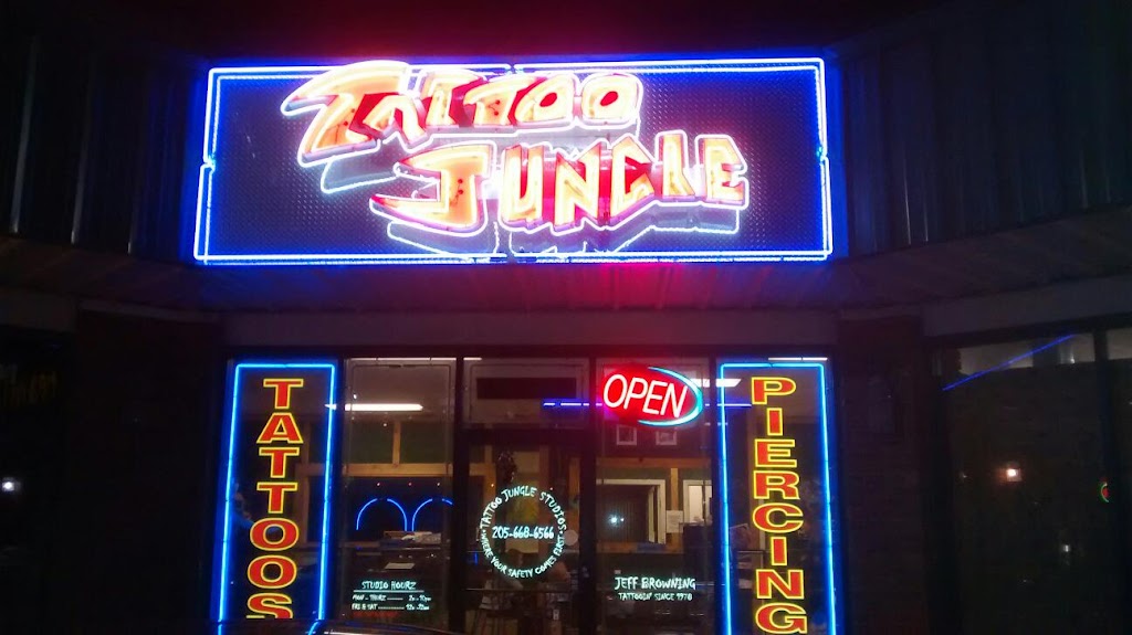 Tattoo Jungle | 4601 US-31 Suite E, Calera, AL 35040, USA | Phone: (205) 668-6566