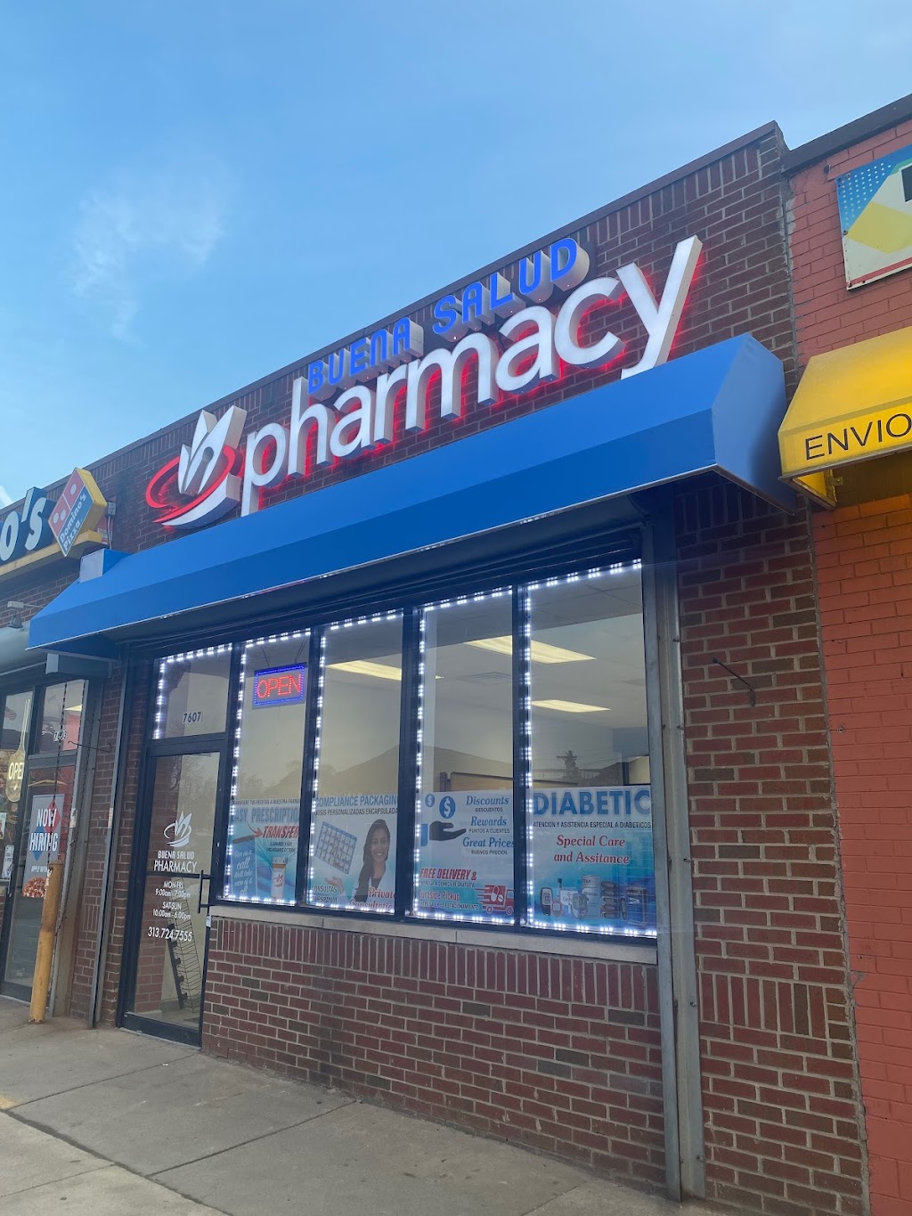 Buena Salud Pharmacy | 7607 Vernor Hwy, Detroit, MI 48209, USA | Phone: (313) 724-7555