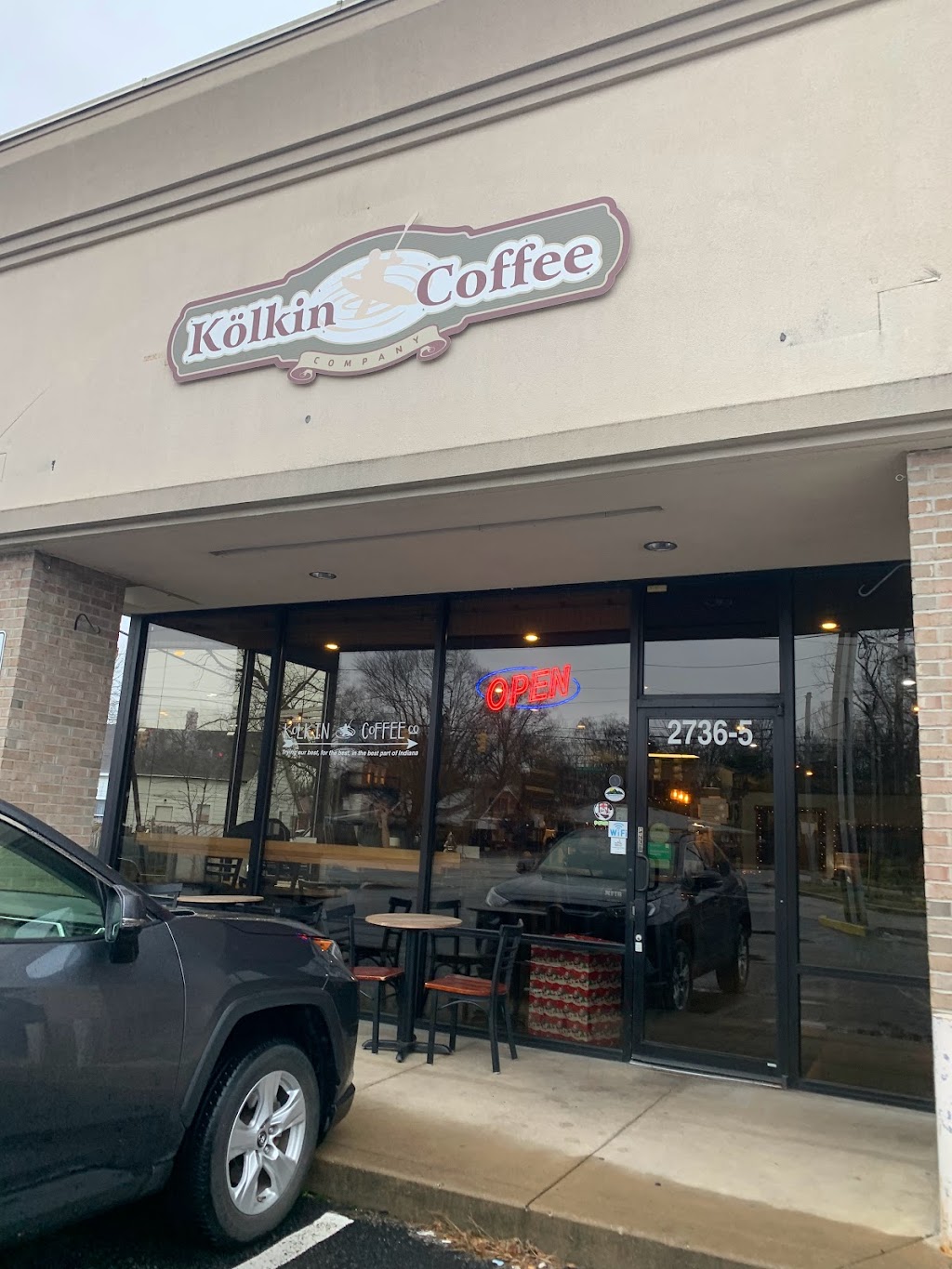 Kolkin Coffee | 2736 Charlestown Rd #5, New Albany, IN 47150, USA | Phone: (812) 599-8410