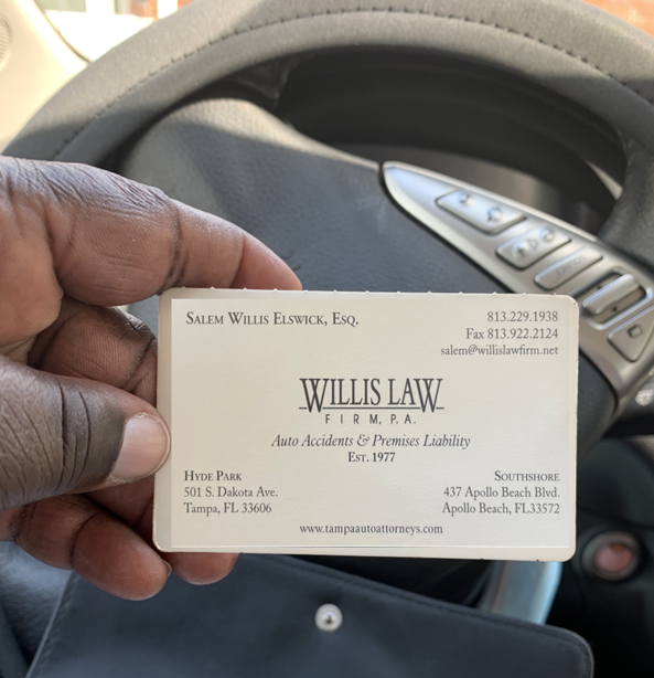 Willis Law Firm PA | 501 S Dakota Ave, Tampa, FL 33606, USA | Phone: (813) 229-1938