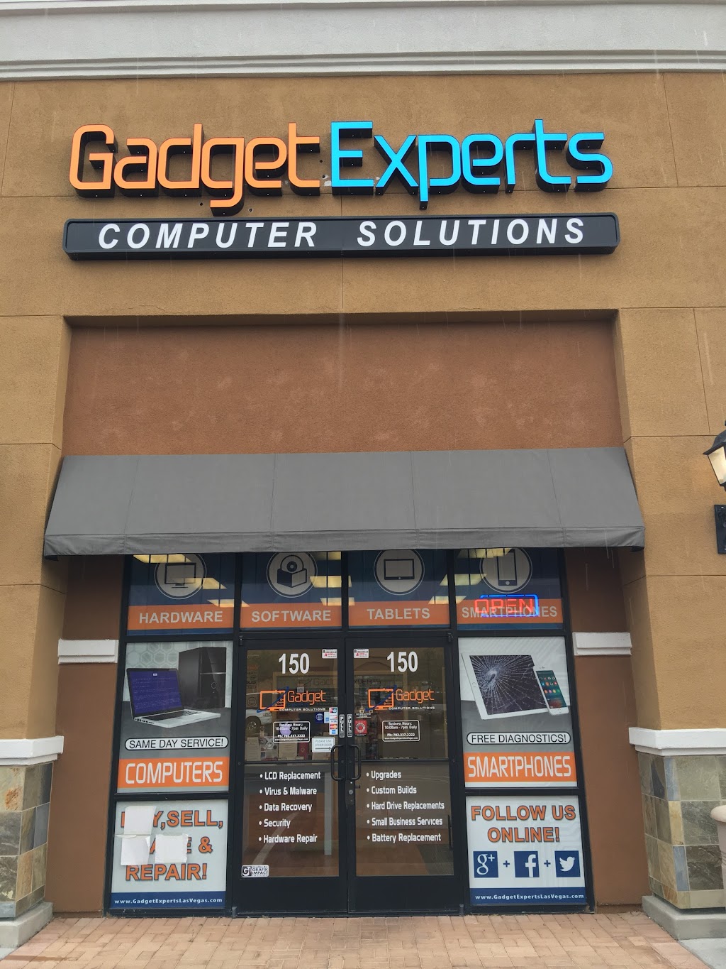 Gadget Experts Computer Solutions | 7260 W Azure Dr Ste 150, Las Vegas, NV 89130, USA | Phone: (702) 337-2222