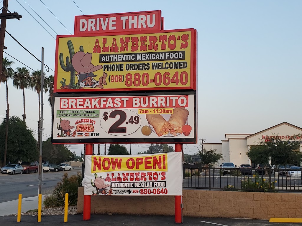 Alanbertos Authentic Mexican food | 1616 W Highland Ave, San Bernardino, CA 92411, USA | Phone: (909) 880-0640