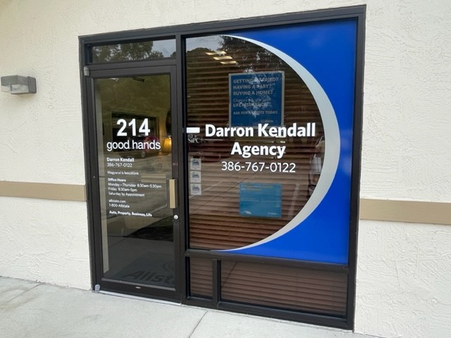 Darron Kendall: Allstate Insurance | 5889 S Williamson Blvd Ste 214, Port Orange, FL 32128, USA | Phone: (386) 767-0122