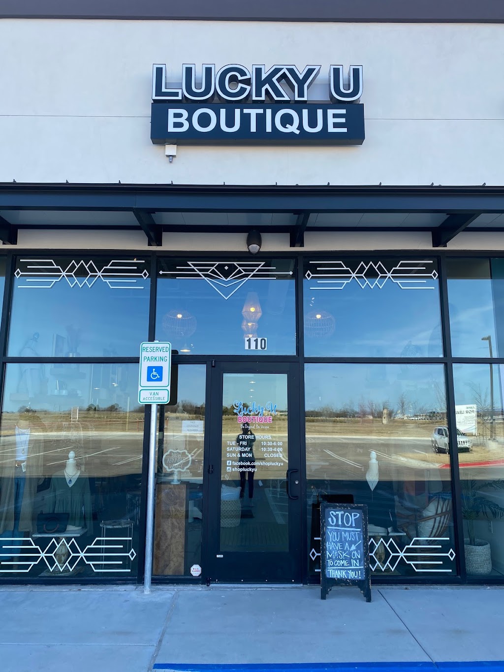 Lucky U Boutique | 110 U.S. 287 Frontage Rd S, Mansfield, TX 76063, USA | Phone: (817) 917-8214