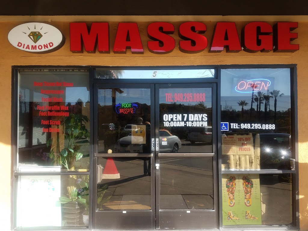 Diamond Massage | 27500 Marguerite Pkwy, Mission Viejo, CA 92691 | Phone: (949) 295-0888