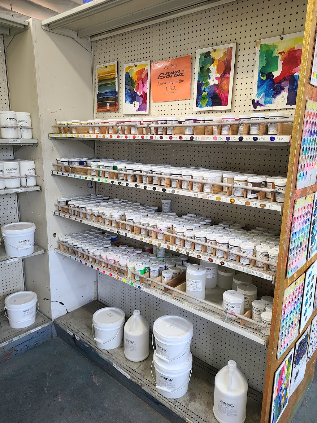 Nova Color Acrylic Paint | 5894 Blackwelder St, Culver City, CA 90232, USA | Phone: (310) 204-6900
