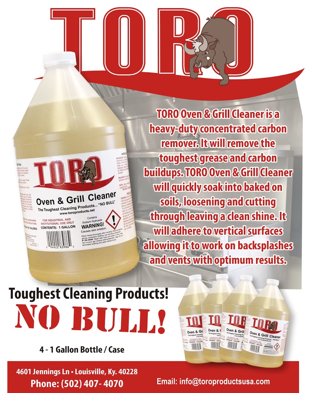 Toro Products LLC | 602 N English Station Rd, Louisville, KY 40223, USA | Phone: (502) 500-8485