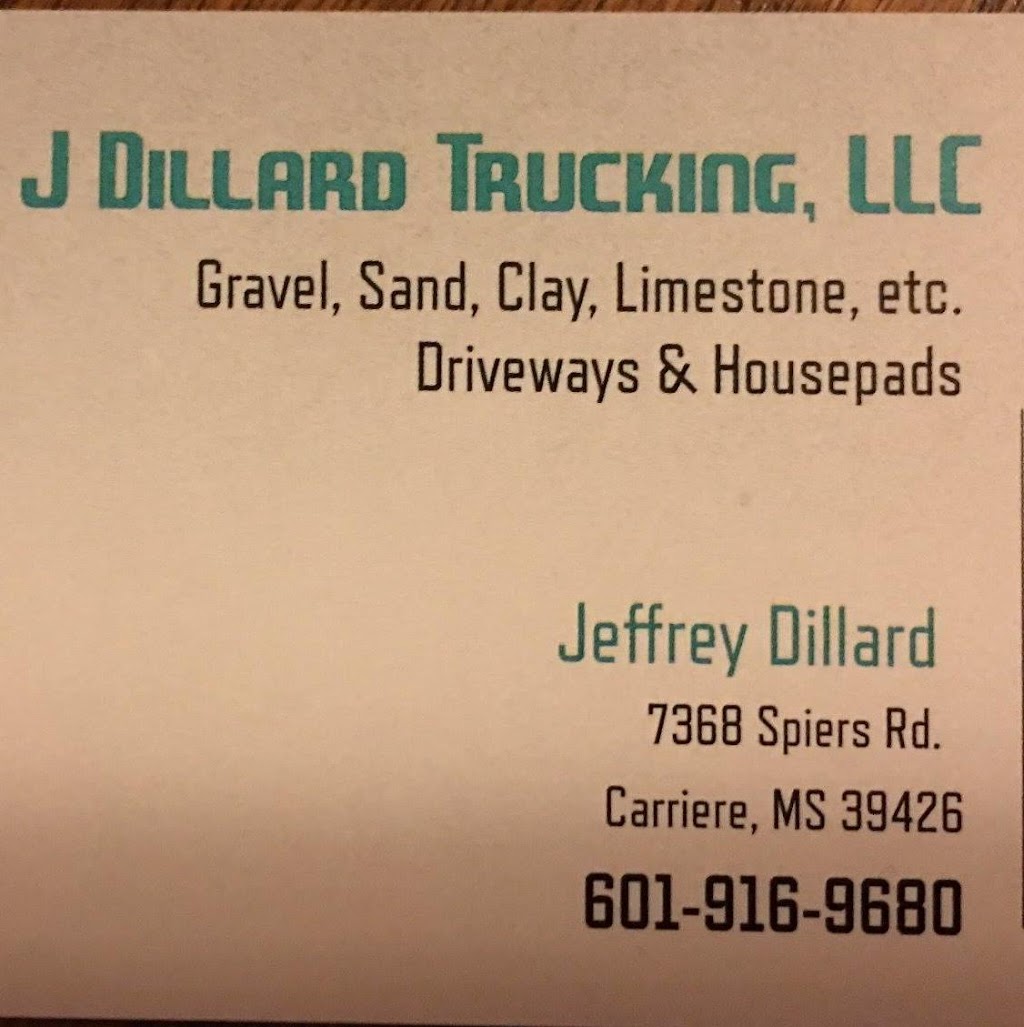 J Dillards Trucking & Dozer Services | 7368 Spiers Rd, Carriere, MS 39426, USA | Phone: (601) 916-9680