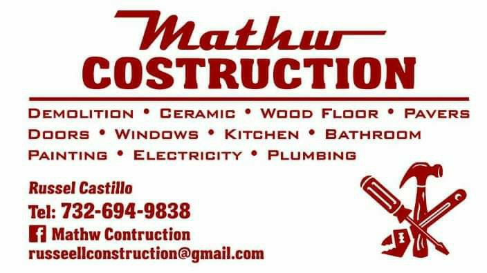 Matthew construction | 08882, South River, NJ 08882, USA | Phone: (732) 694-9838