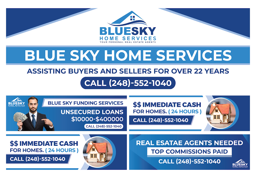 Blue Sky Home Services | 17360 W, 17360 W Eight Mile Rd STE. A-4, Southfield, MI 48075, USA | Phone: (248) 552-1040