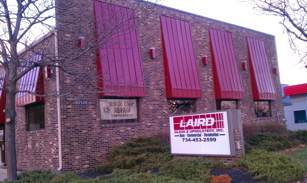 Laird Glass & Upholstery | 42320 Ann Arbor Rd, Plymouth, MI 48170, USA | Phone: (734) 453-2599