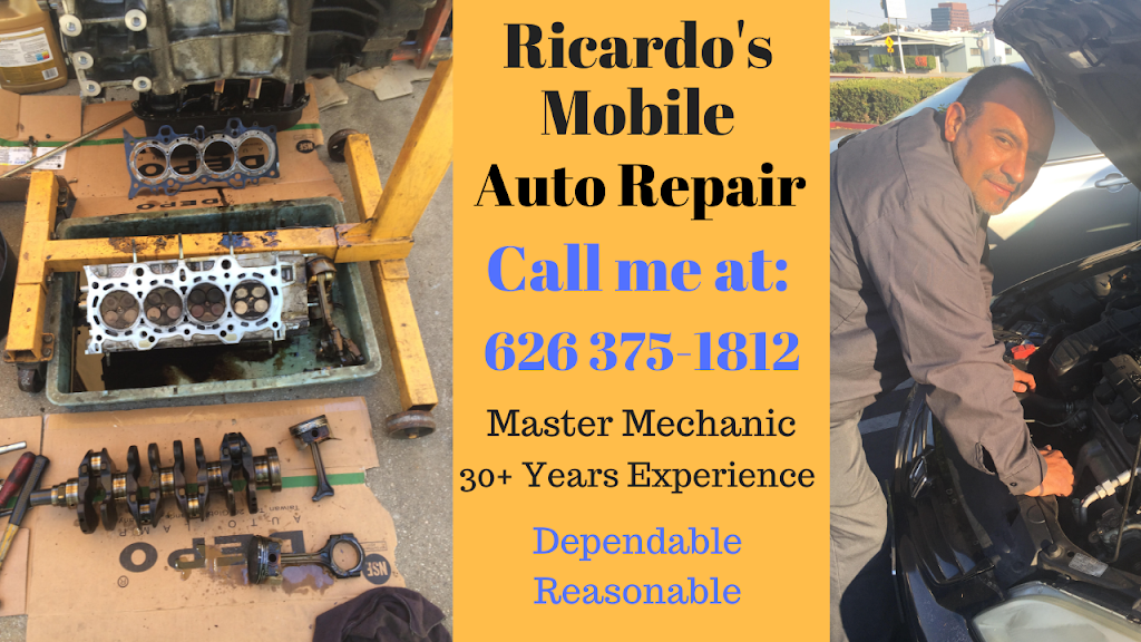 Ricardos Mobile Auto Repair | 445 S Vernon Ave, Azusa, CA 91702, USA | Phone: (626) 375-1812