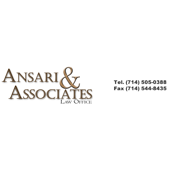 Ansari & Associates Law Office | 505 N Tustin Ave Suite 154, Santa Ana, CA 92705, USA | Phone: (714) 505-0388