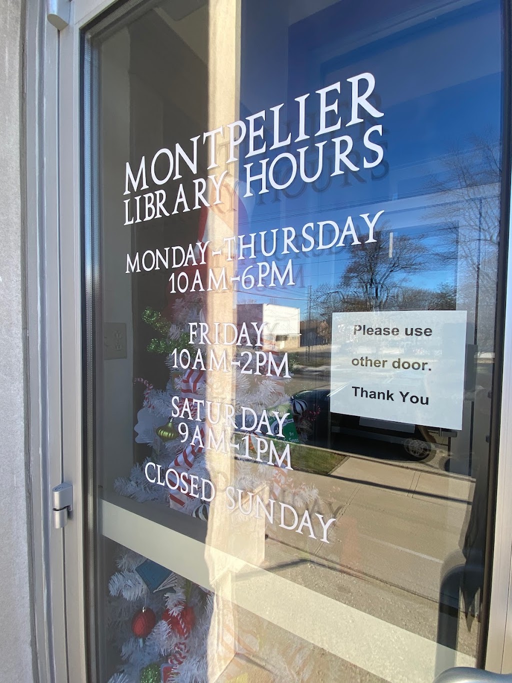 Montpelier Public Library | S Main St & E Green St, Montpelier, IN 47359, USA | Phone: (765) 728-5969