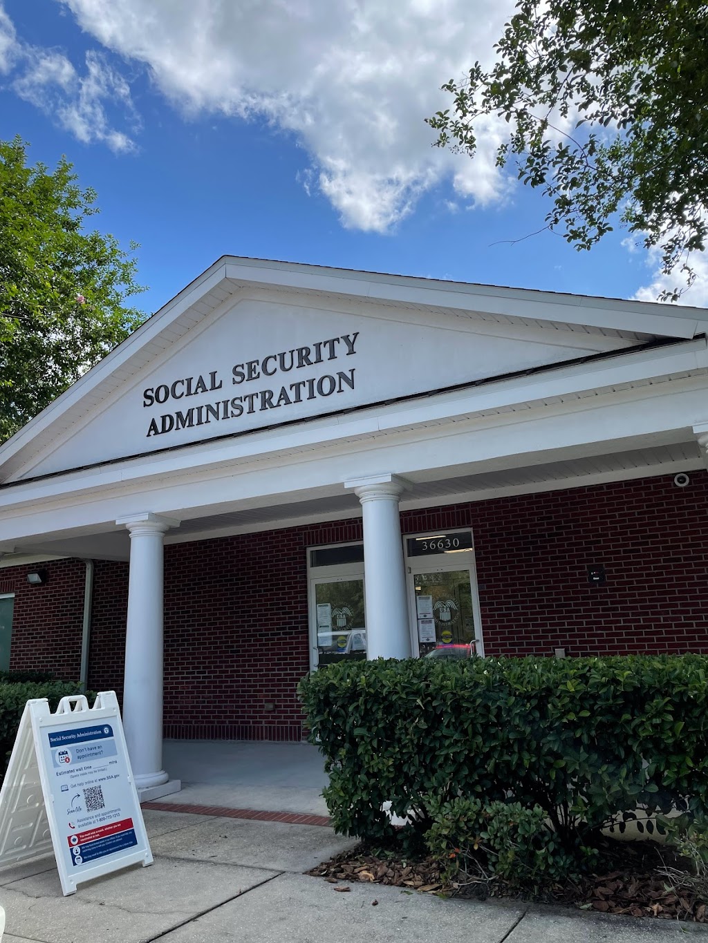 Social Security Administration | 36630 Adair Rd, Dade City, FL 33525, USA | Phone: (800) 772-1213