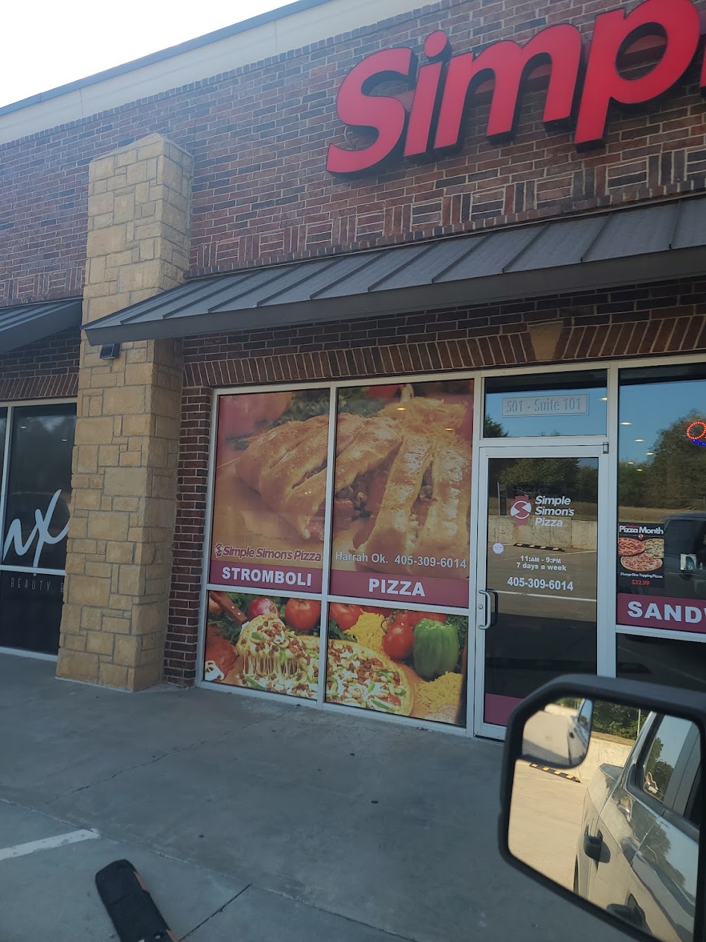 Simple Simons Pizza | 501 S Harrah Rd Suite 100, Harrah, OK 73045, USA | Phone: (405) 309-6014