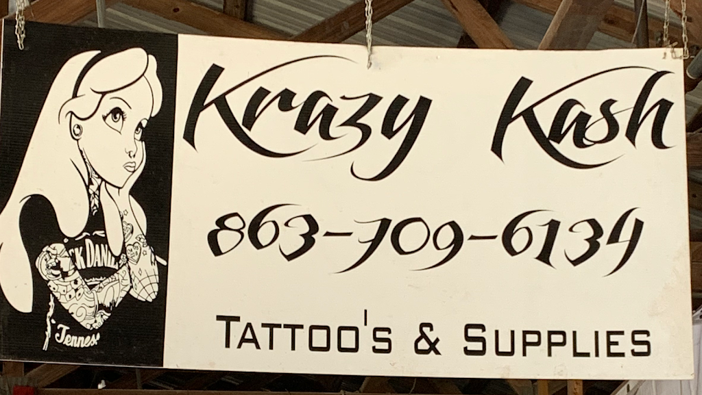 Krazy Kash Tattoos & Supplies LLC | 1052 us hwy 92 w, Auburndale, FL 33823, USA | Phone: (863) 709-6134