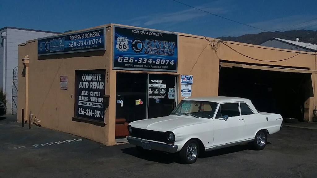 Canyon Auto Repair | 827 W Foothill Blvd, Azusa, CA 91702 | Phone: (626) 334-8074