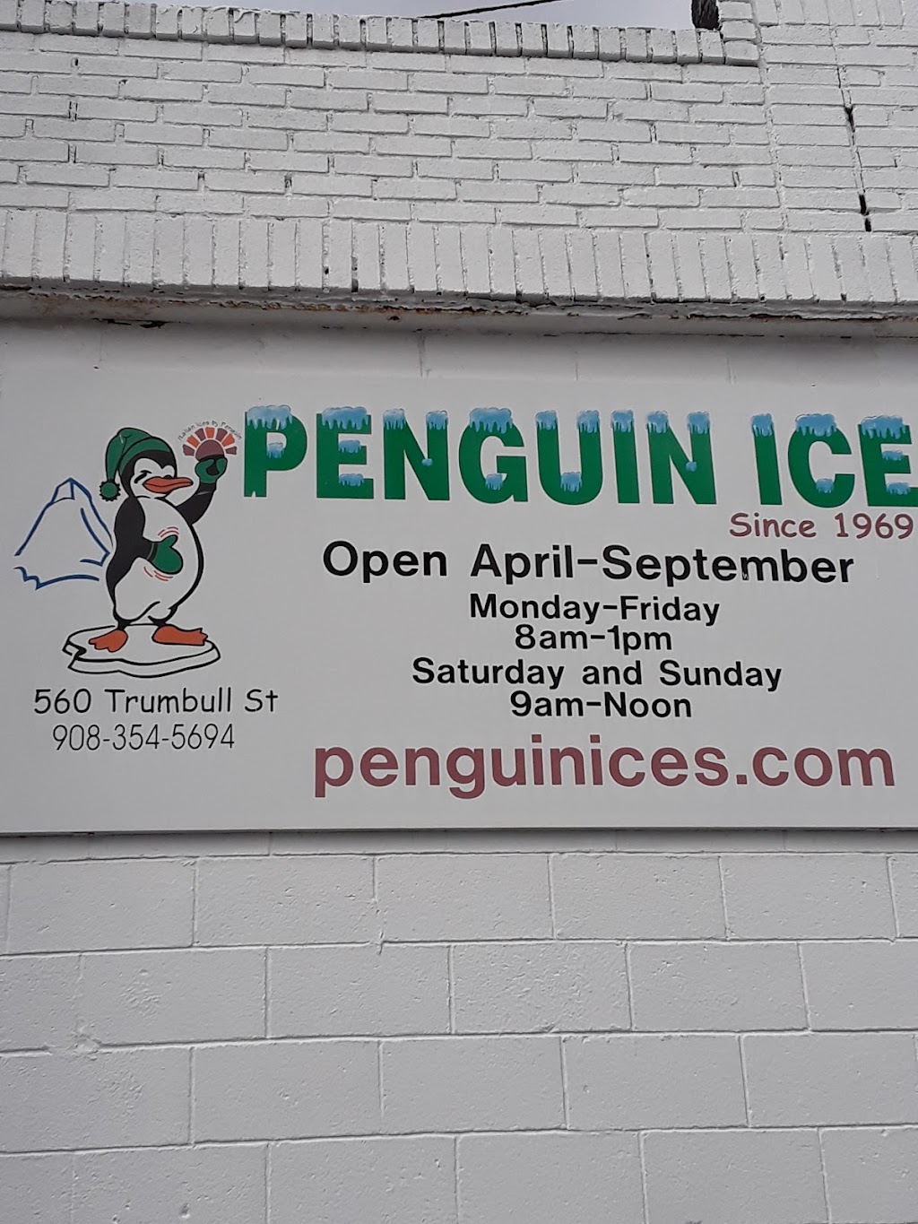 Penguin Italian Ice | 305 1st Ave, Roselle, NJ 07203, USA | Phone: (908) 354-5694