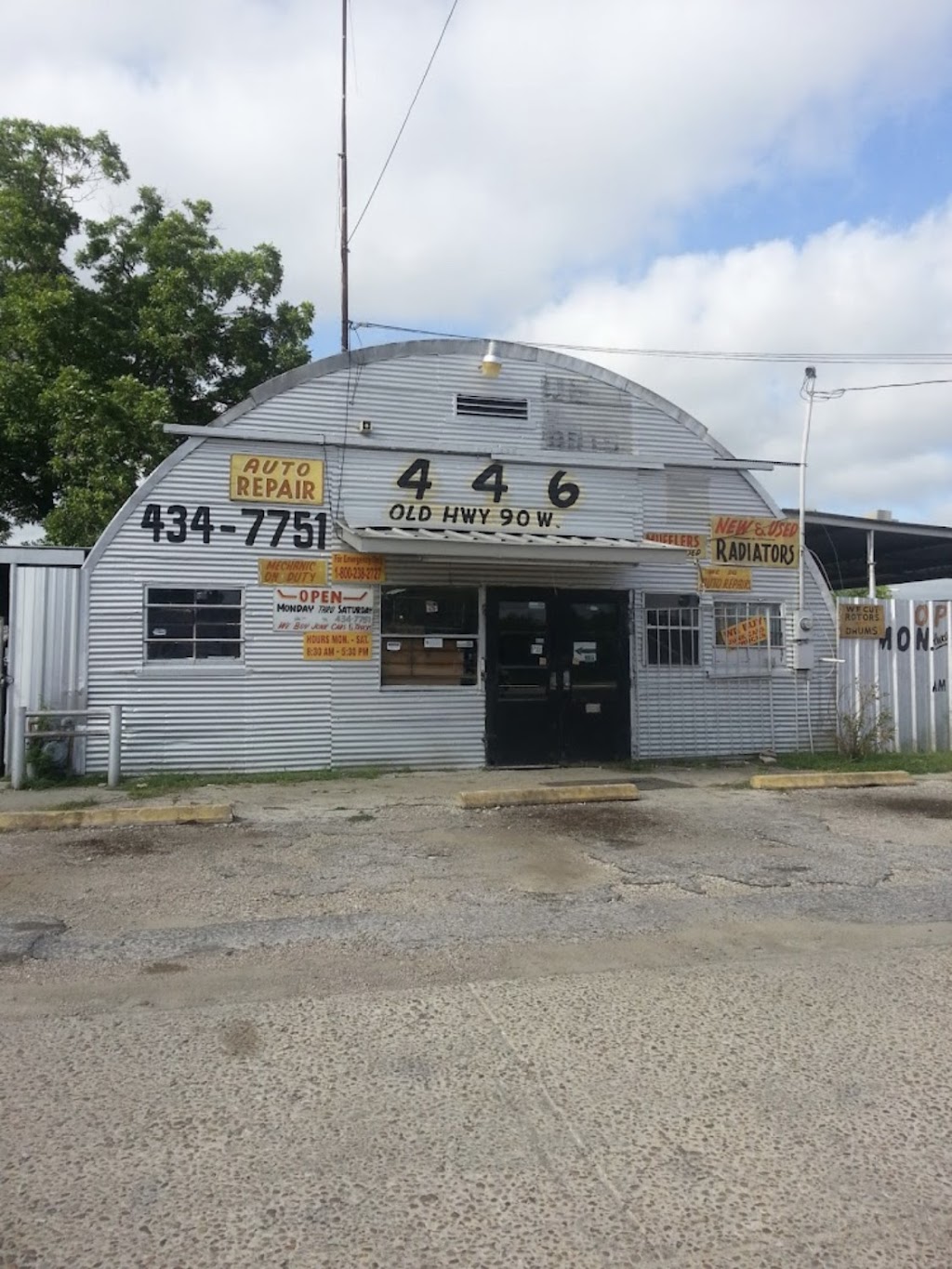 Alamo Access Used Auto Parts | 446 Old Hwy 90 W, San Antonio, TX 78237, USA | Phone: (210) 434-7751