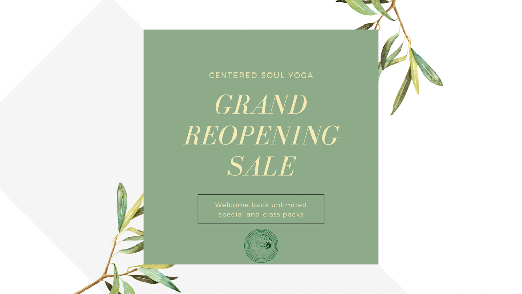 Centered Soul Yoga | 7 Bow St # 2, North Reading, MA 01864, USA | Phone: (978) 276-3008