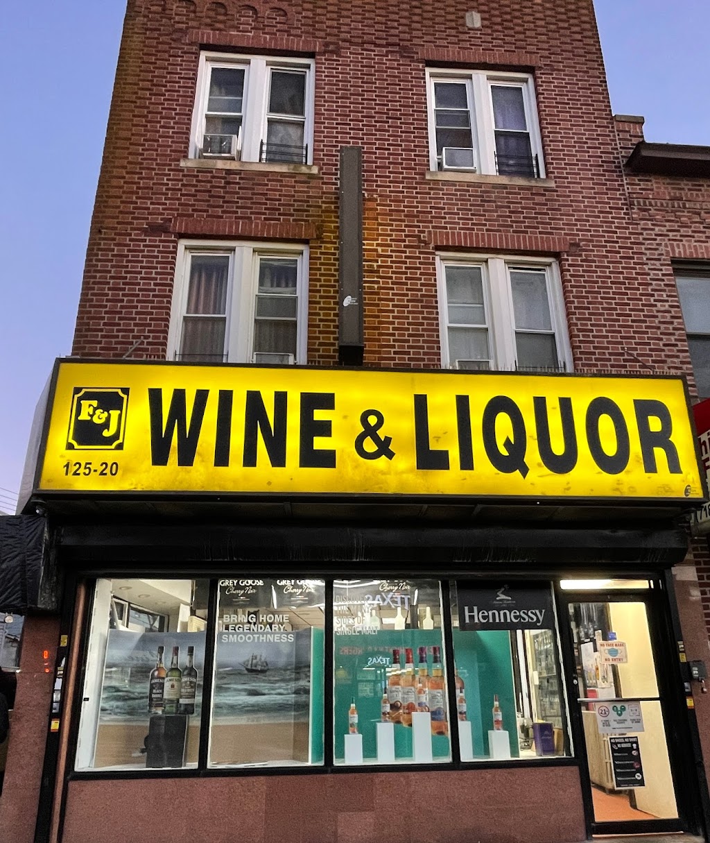 F & J Liquors | 12520 Liberty Ave, Queens, NY 11419, USA | Phone: (718) 738-0822
