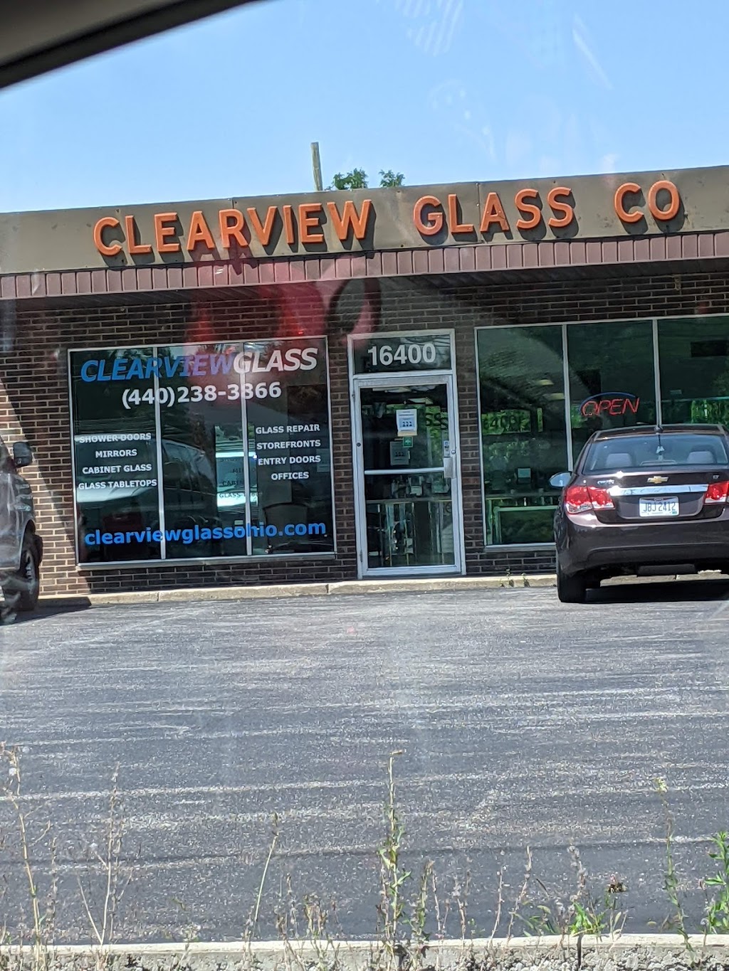 Clearview Glass | 16400 Pearl Rd, Cleveland, OH 44136, USA | Phone: (440) 238-3866