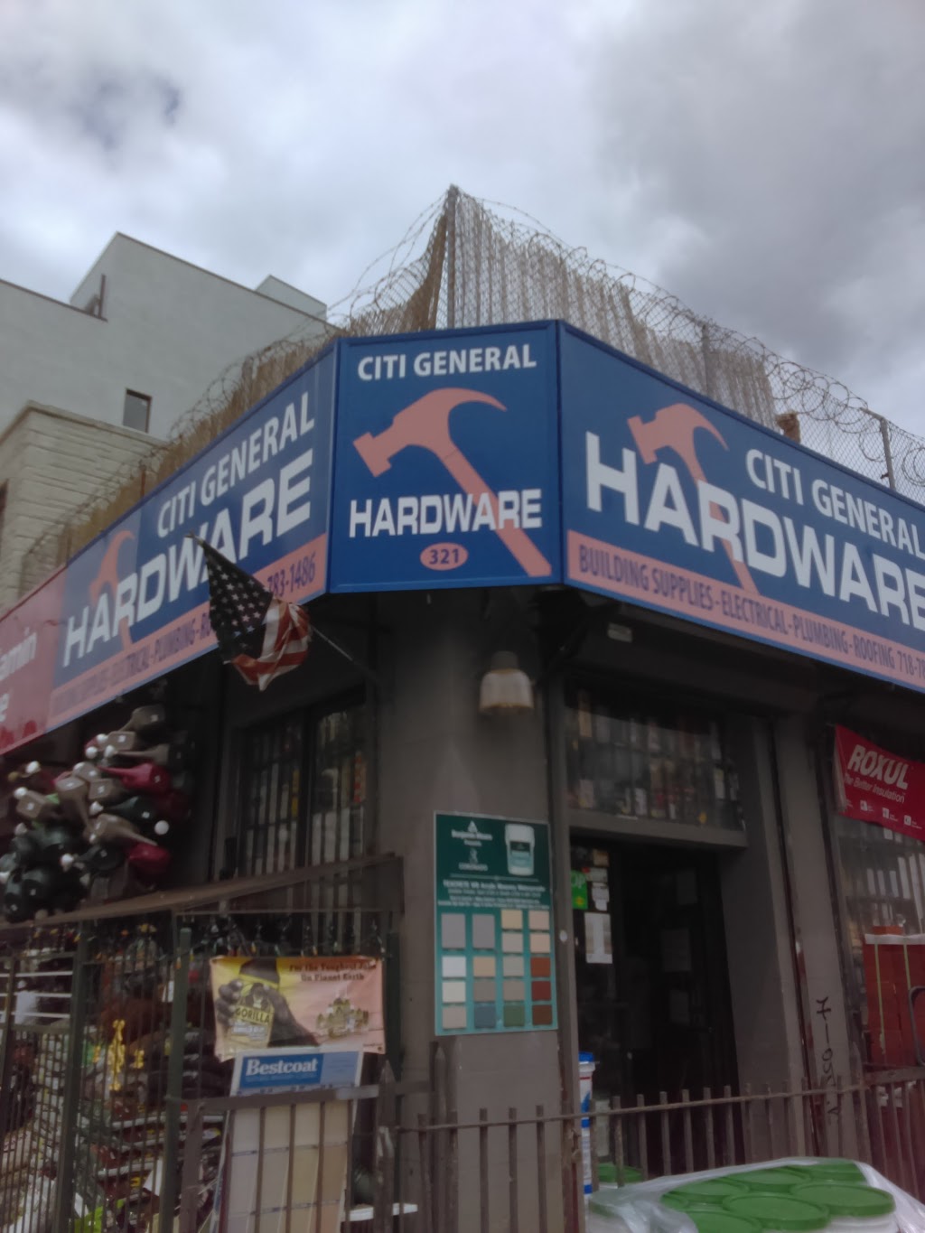 Citi General Hardware Inc | 191 Clifton Pl, Brooklyn, NY 11216, USA | Phone: (718) 783-1486