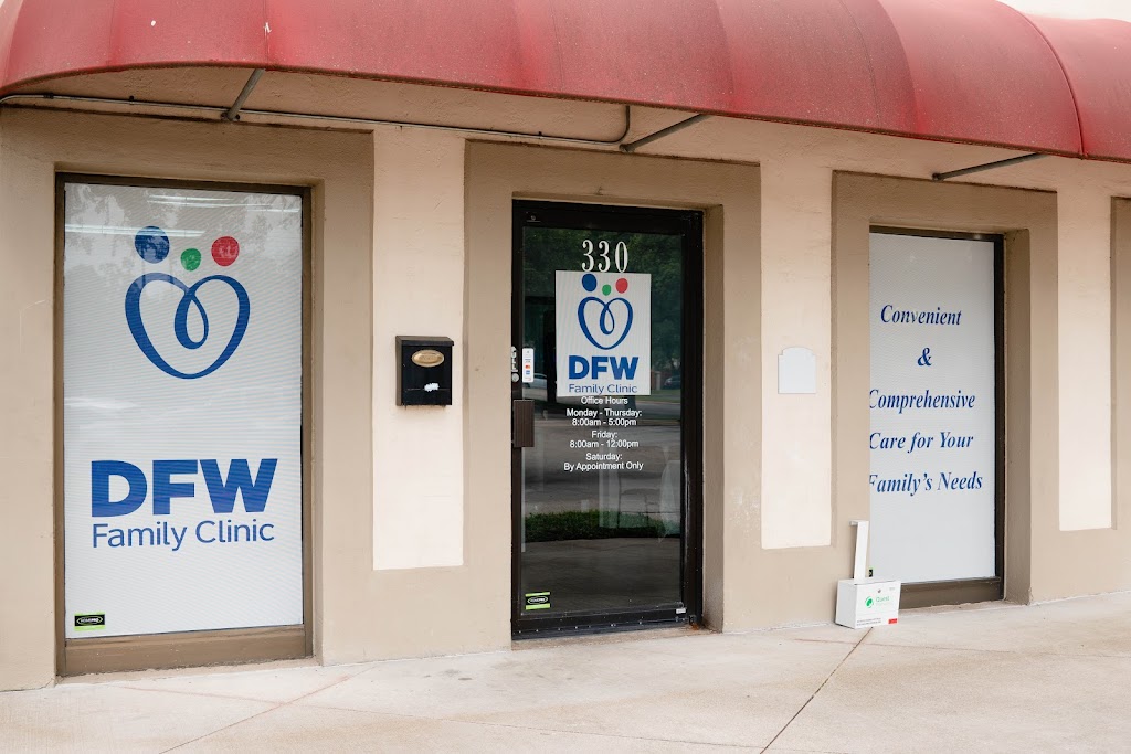 DFW Family Clinic - Irving | 3501 N MacArthur Blvd STE 330, Irving, TX 75038 | Phone: (972) 887-3376