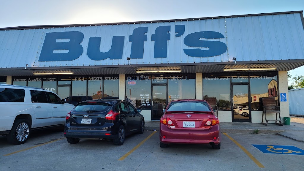 Buffs Grill | 400 US-377, Pilot Point, TX 76258, USA | Phone: (940) 686-4745