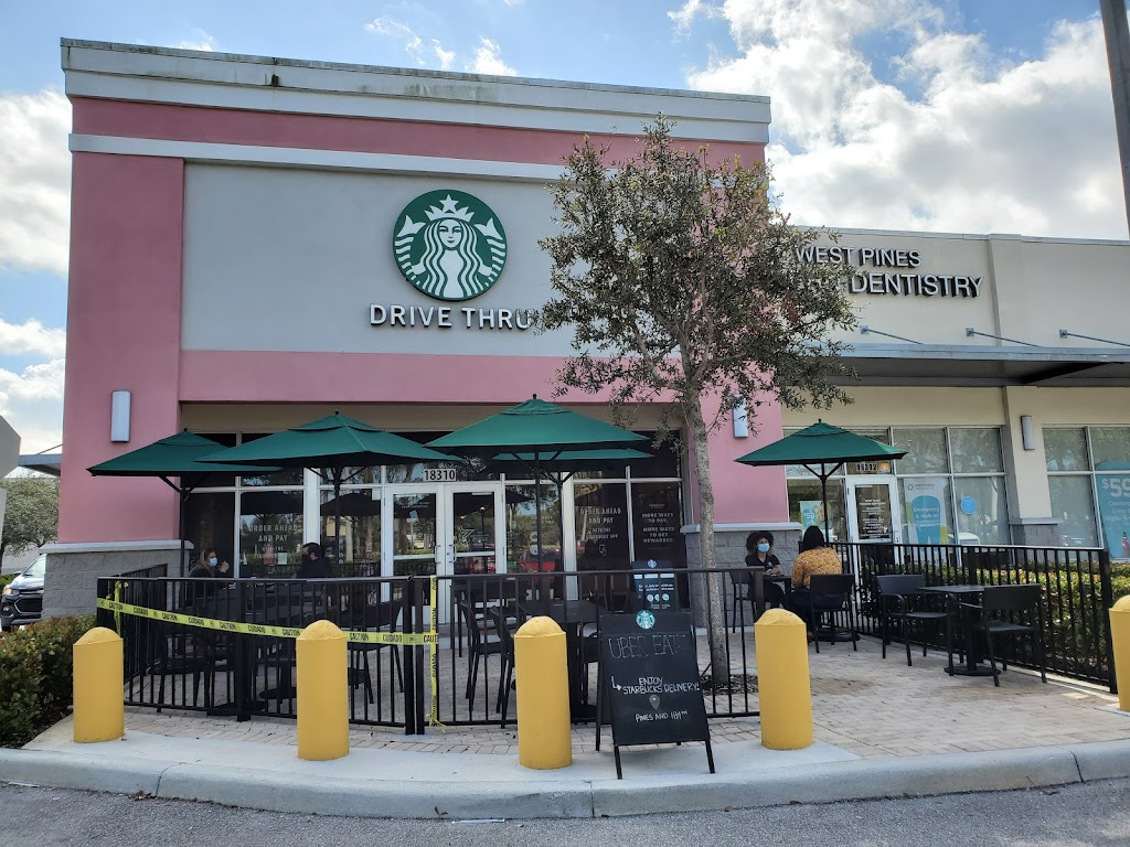 Starbucks | 18310 Pines Blvd, Pembroke Pines, FL 33029, USA | Phone: (954) 459-0626