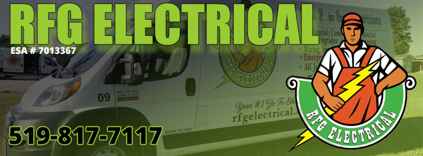 RFG Electrical | 13007 Hyland Side Rd, Essex, ON N8M 2X6, Canada | Phone: (519) 817-7117
