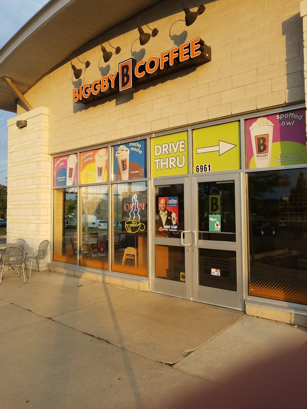 BIGGBY Coffee | 6961 E Michigan Ave, Saline, MI 48176, USA | Phone: (734) 316-7934