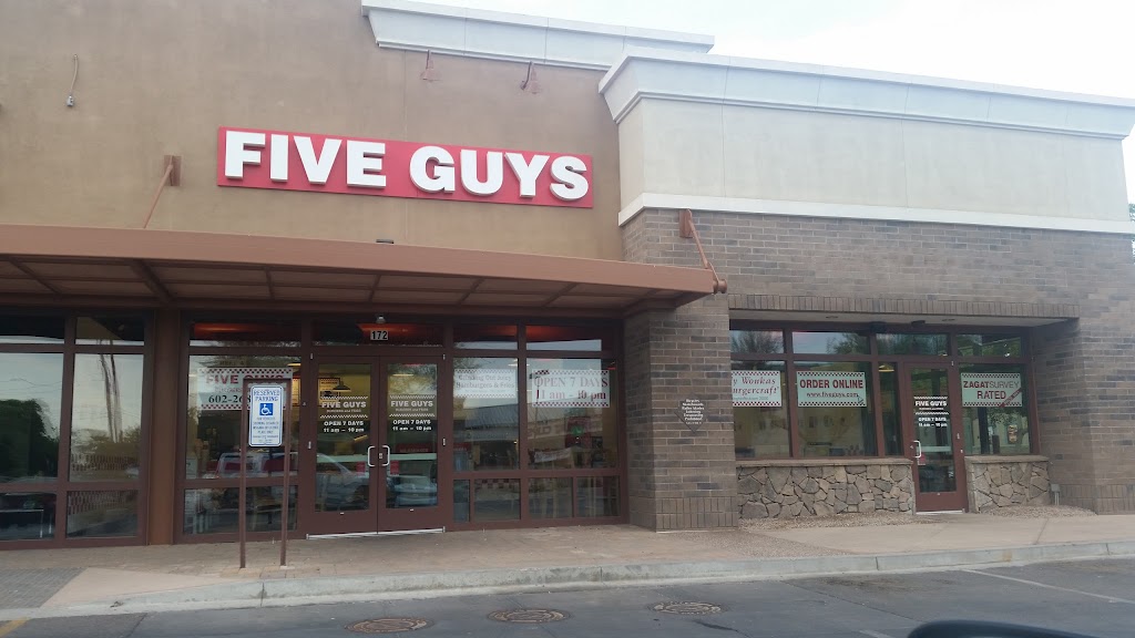 Five Guys | 2340 E Baseline Rd #172, Phoenix, AZ 85042, USA | Phone: (602) 268-7577