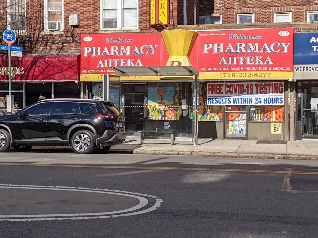 Wellness Pharmacy | 217 Kings Hwy, Brooklyn, NY 11223, USA | Phone: (718) 232-8277