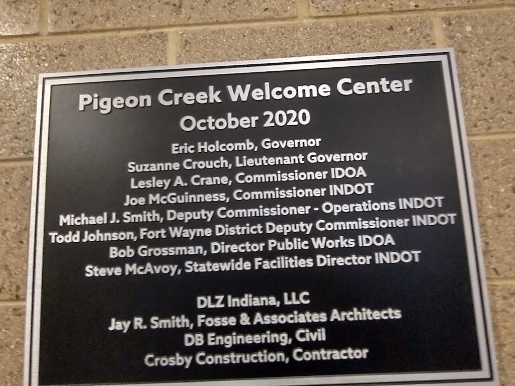 Pigeon Creek Welcome Center | I-69, Pleasant Lake, IN 46779, USA | Phone: (219) 475-5913