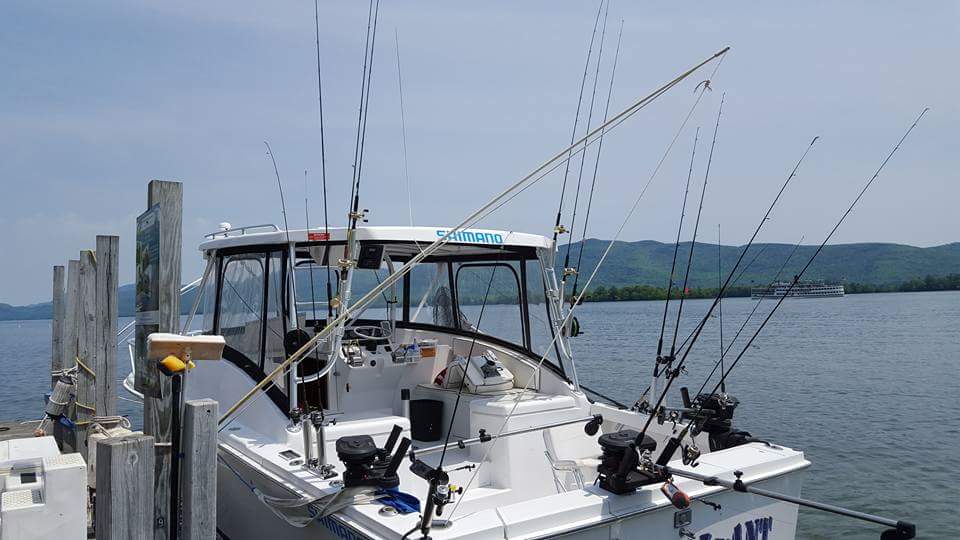 Highliner charter fishing | 3678 Lake Shore Dr, Lake George, NY 12845, USA | Phone: (518) 885-3838