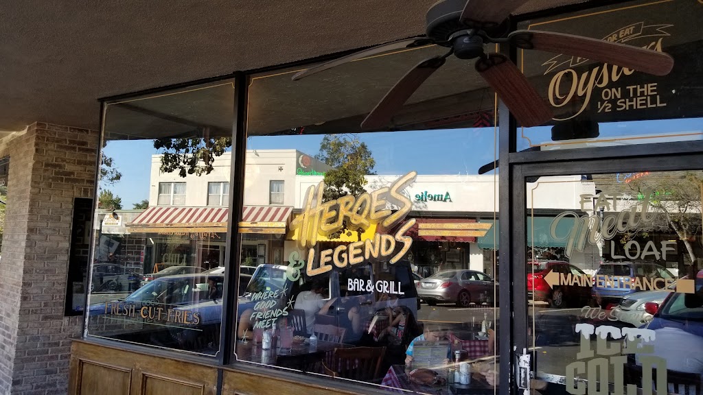 Heroes & Legends Bar & Grill | 131 N Yale Ave, Claremont, CA 91711, USA | Phone: (909) 621-6712