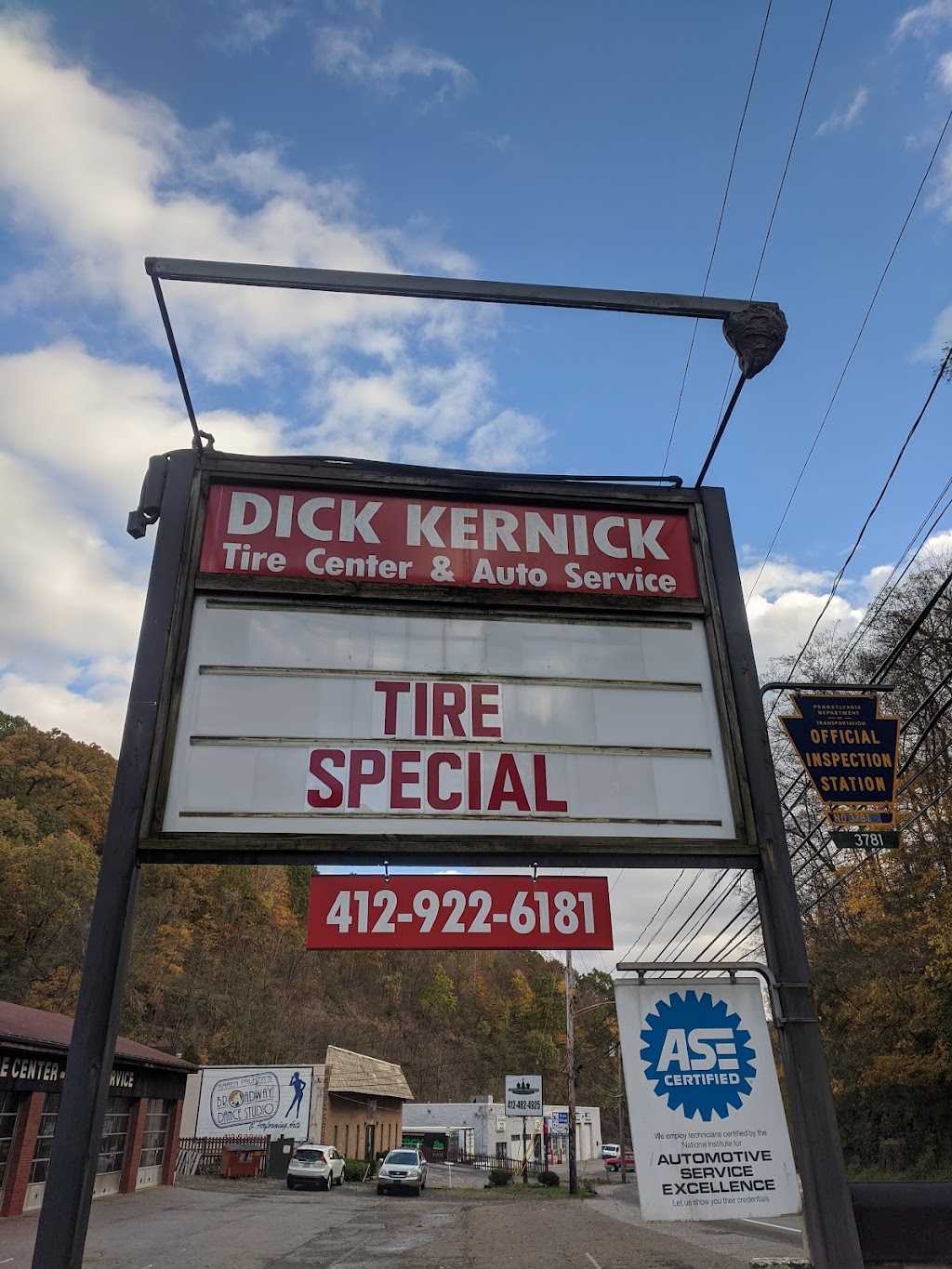 Dick Kernick Tire & Auto Service Center | 4470 Steubenville Pike, Pittsburgh, PA 15205, USA | Phone: (412) 922-6181