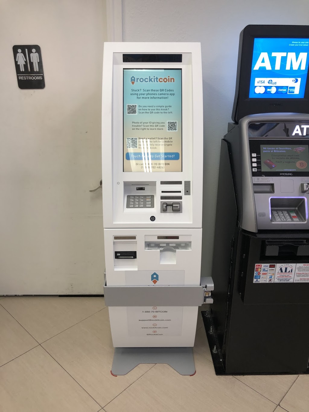 RockItCoin Bitcoin ATM | 5006 Atascocita Road, Humble, TX 77346, USA | Phone: (888) 702-4826