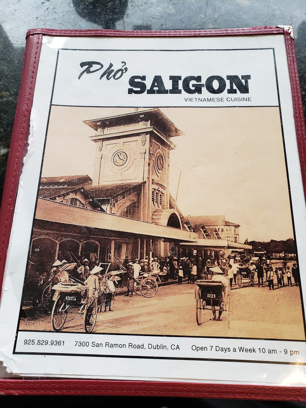 Pho Saigon Restaurant | 4555 Hopyard Rd suite C-5, Pleasanton, CA 94588, USA | Phone: (925) 829-9361