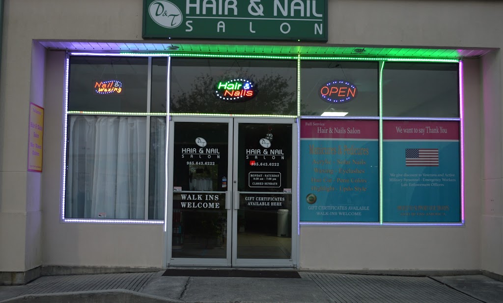 D&T Hair & Nails Salon | 131 Oak Ct b, Slidell, LA 70458, USA | Phone: (985) 643-6222