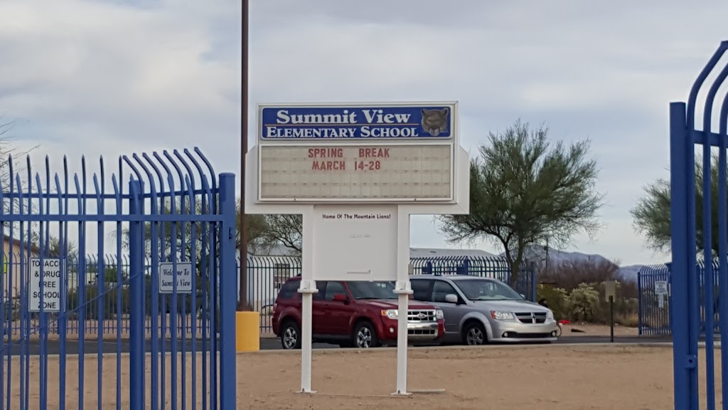 Summit View Elementary School | 1900 E Summit St, Tucson, AZ 85756, USA | Phone: (520) 545-3800