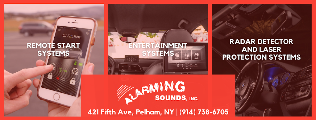 Alarming Sounds | 421 Fifth Ave, Village of Pelham, NY 10803, USA | Phone: (914) 738-6705